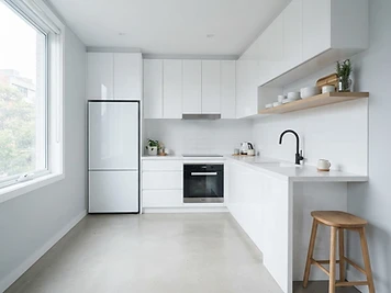 White Hot — Modern Kitchen by A-Plan Kitchens in Inner West, Sydney