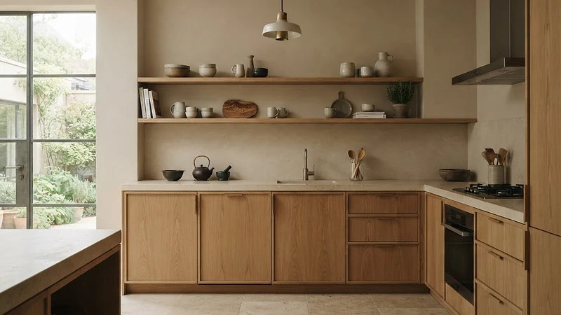 Natural Tones — Modern Kitchen by A-Plan Kitchens, Sydney