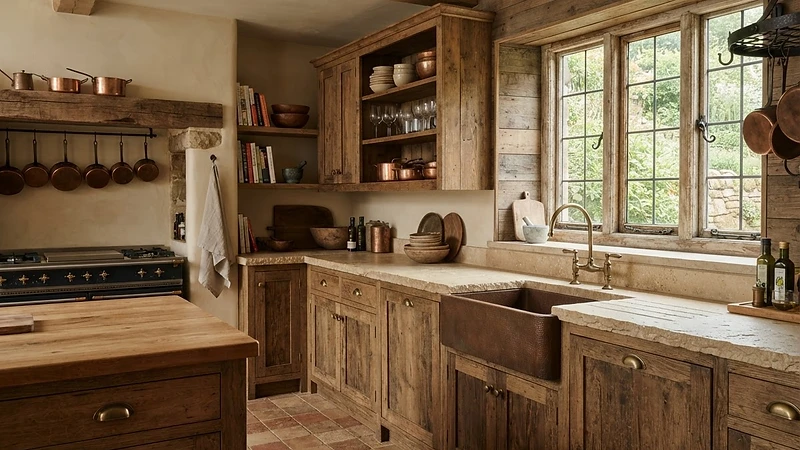 Rustic — Traditional Kitchen by A-Plan Kitchens, Sydney