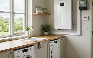 Home battery storage unit