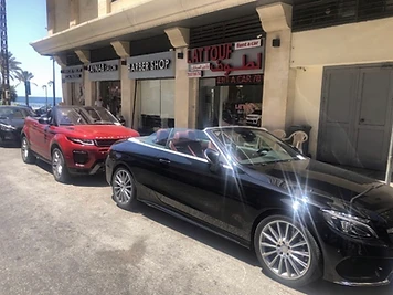 LATTOUF cars in front of our office