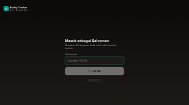 Buddy Tracker for Retail template preview