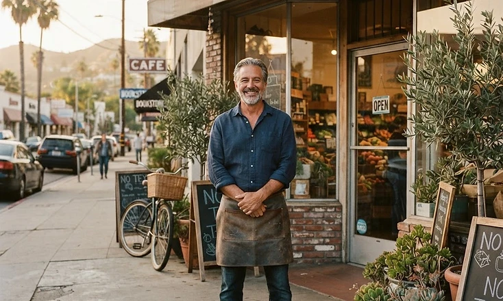 Local business owner in the San Fernando Valley