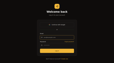 mein Banking template preview