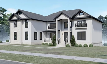Custom Home — Front Elevation — ADI Construction Group, Metro Atlanta