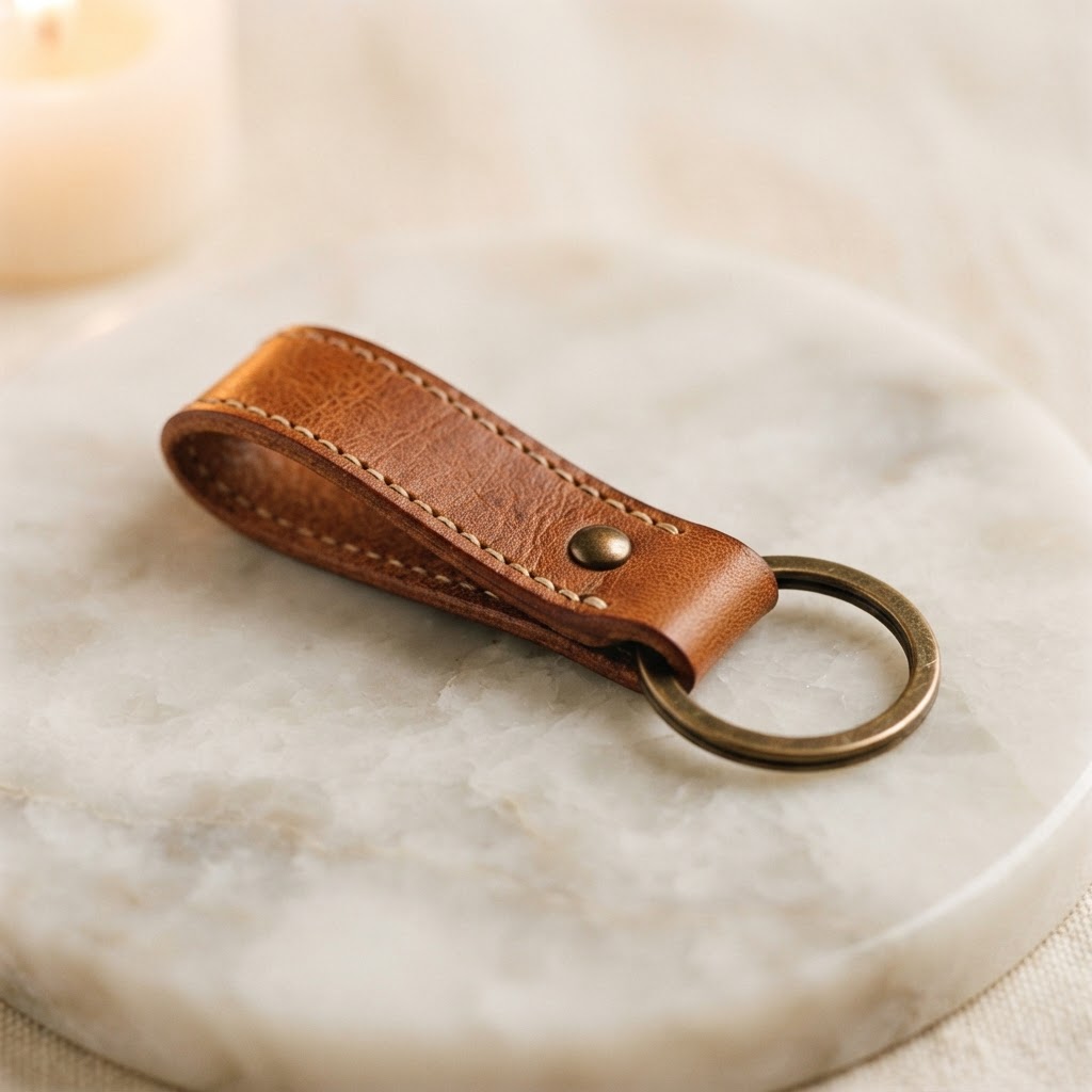 Atelier Leather Key Ring