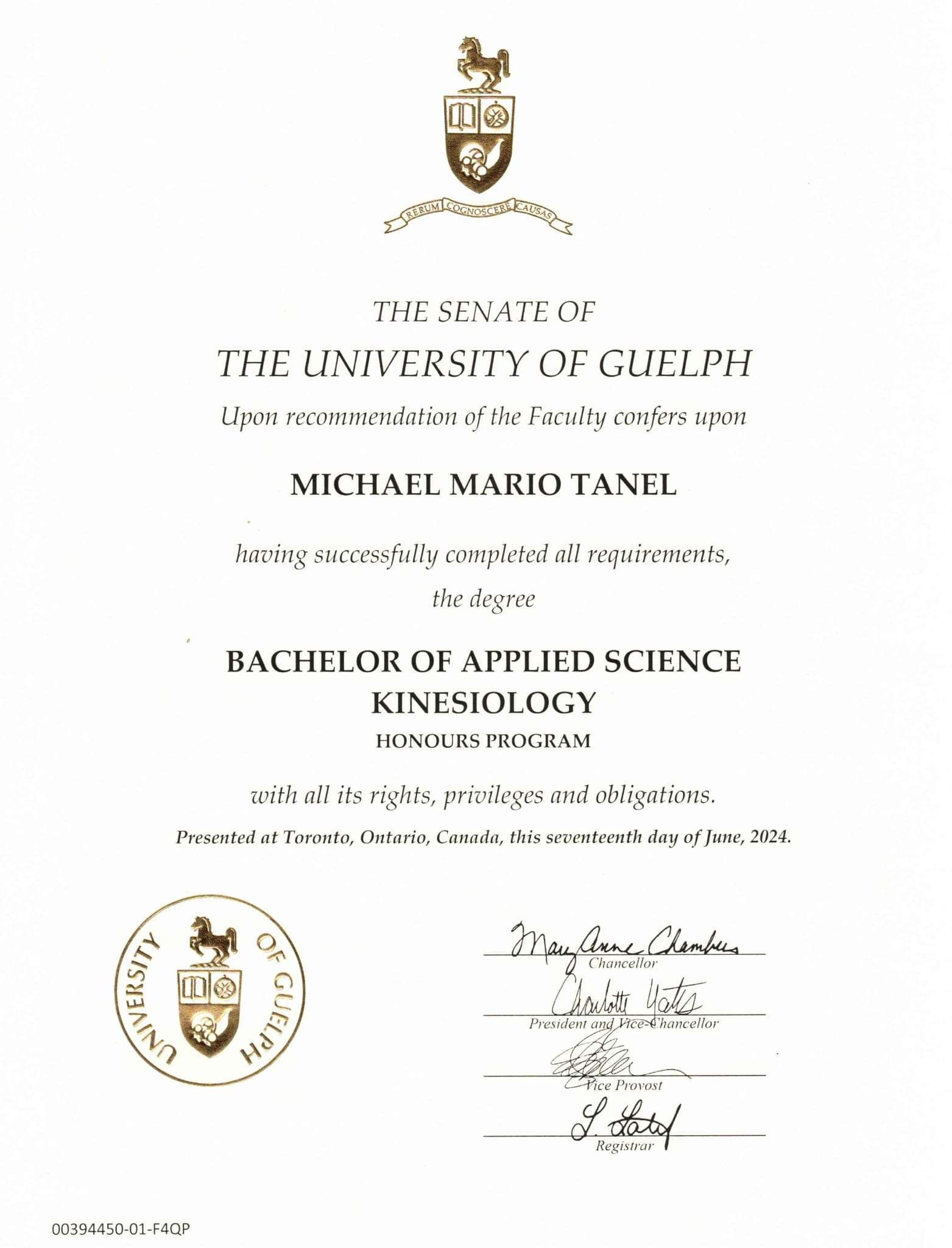 B.Kin certificate