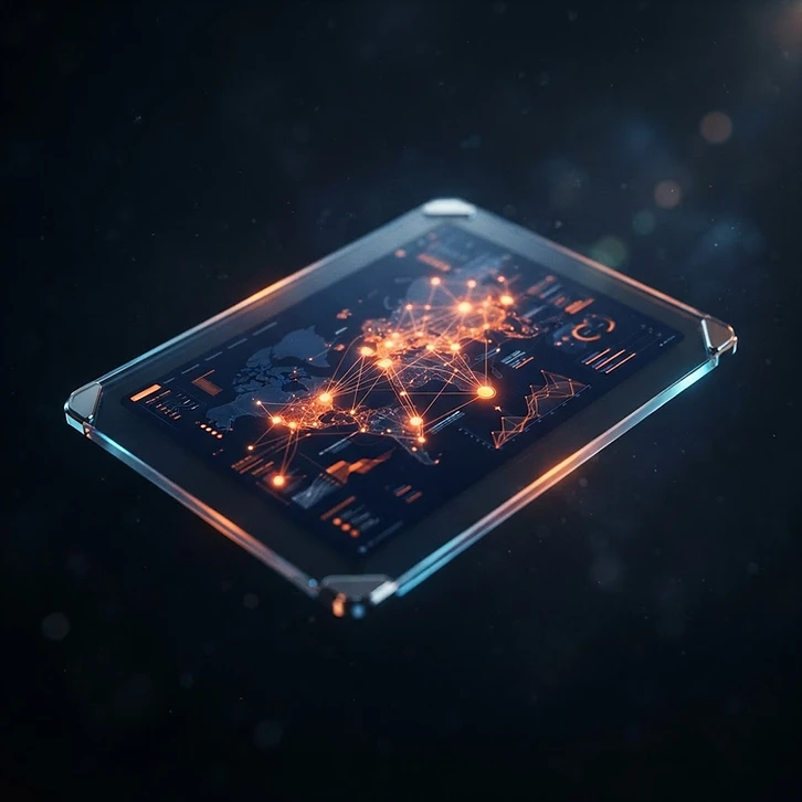 TrackYourMove TMS glass dashboard