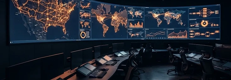 Logistics control tower command center