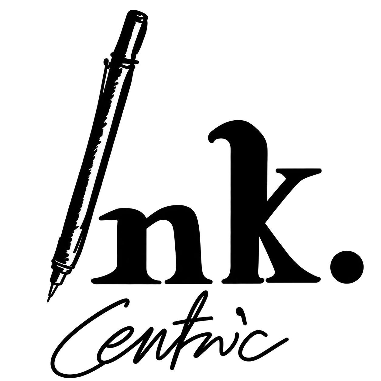 Ink-centric logo