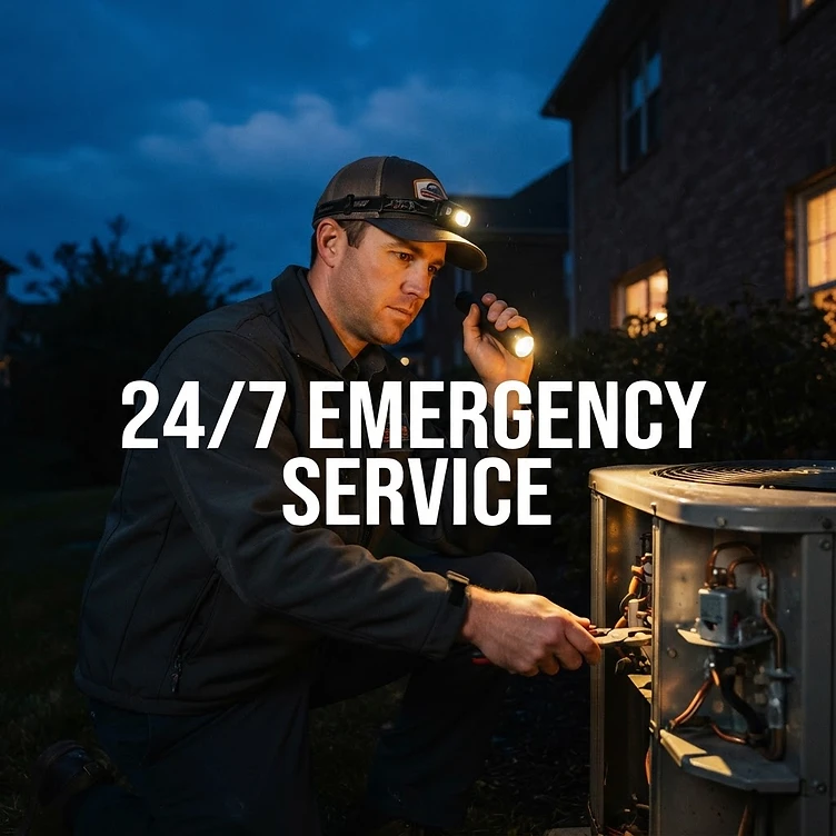 24/7 emergency HVAC service