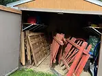 Shed Cleanout in West Allis, Wisconsin - Before