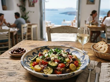 Briam, a Greek Greek dish
