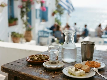 Tsikoudia, a spirit from Crete, Greece