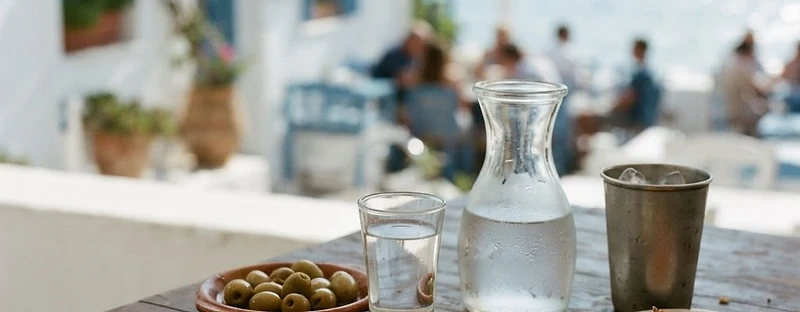 Tsikoudia, a spirit from Crete, Greece