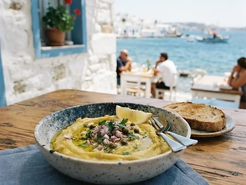 Fava, a Cyclades Greek dish