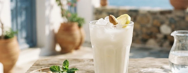 Soumada, a drink from Greek, Greece