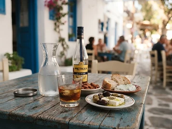 Metaxa, a spirit from Greek, Greece