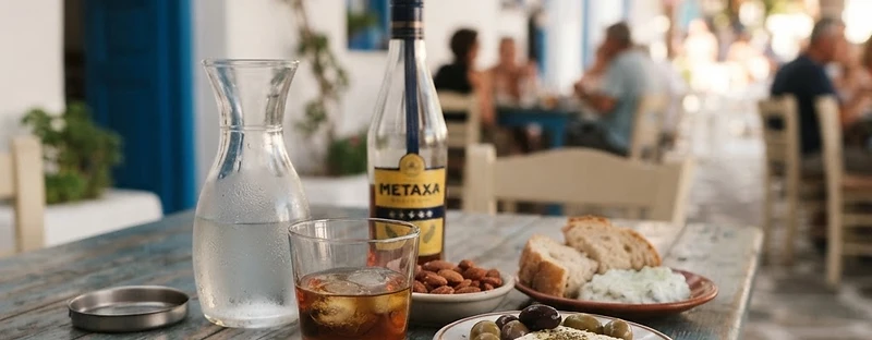 Metaxa, a spirit from Greek, Greece