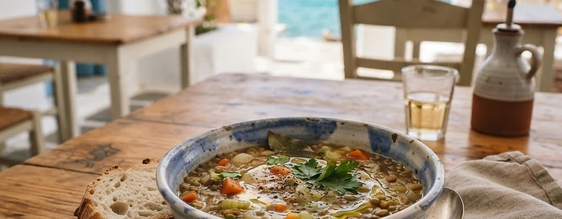 Fakes Soup, a Greek Greek dish