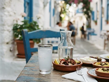 Ouzo, a spirit from Greek, Greece