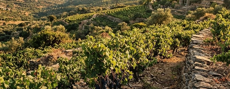 Naoussa, a wine region from Greek Macedonia, Greece