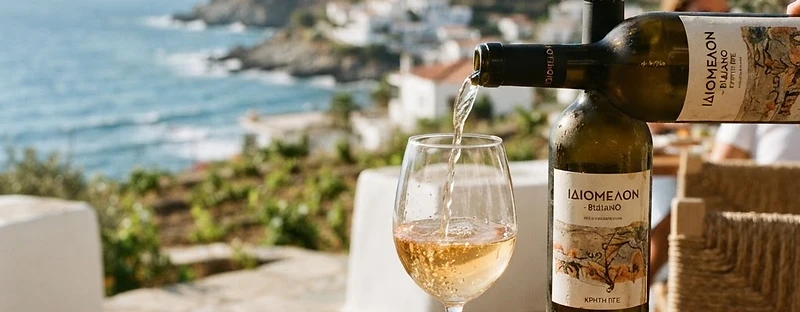 Vidiano, a wine from Crete, Greece
