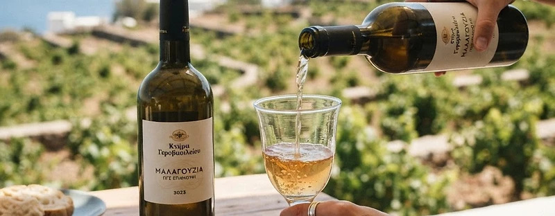 Malagousia, a wine from Greek, Greece