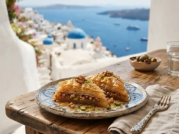 Baklava, a Greek Greek dish