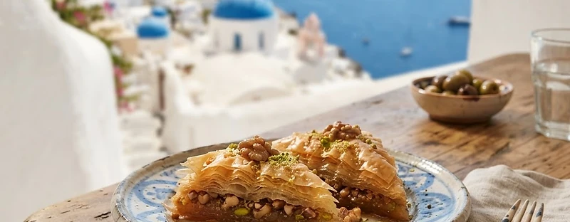 Baklava, a Greek Greek dish