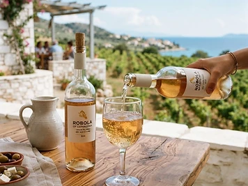 Robola, a wine from Ionian Islands, Greece