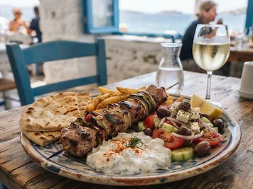 Souvlaki, a Athens & Attica Greek dish