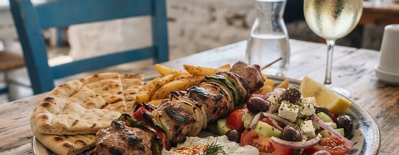 Souvlaki, a Athens & Attica Greek dish