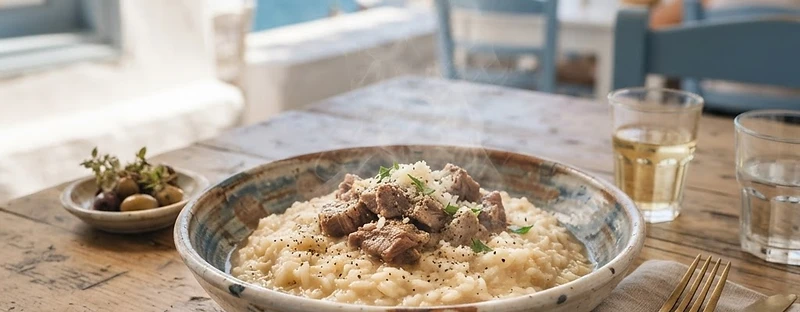 Gamopilafo, a Crete Greek dish