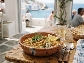 Revithada, a Sifnos Greek dish