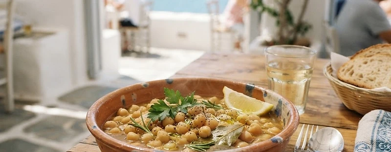 Revithada, a Sifnos Greek dish