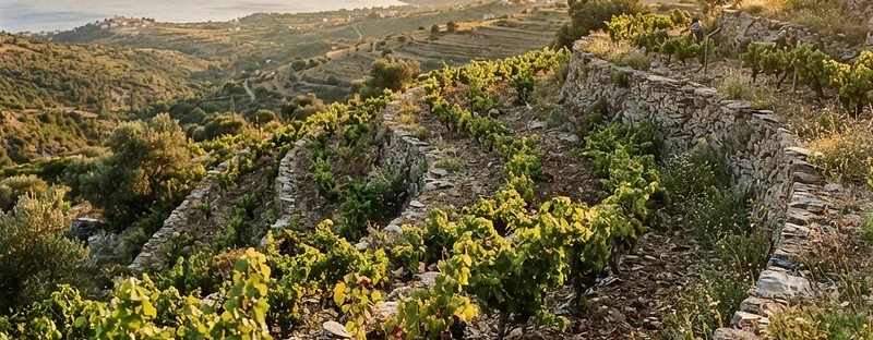 Rapsani, a wine region from Thessaly, Greece