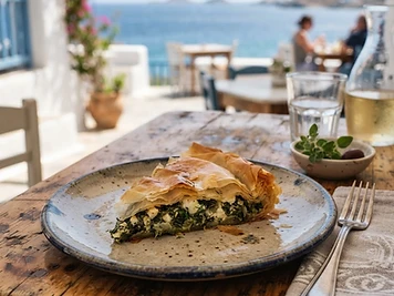 Spanakopita, a Greek Greek dish
