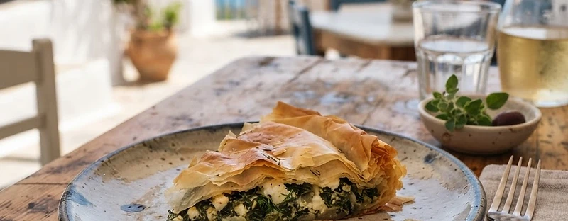 Spanakopita, a Greek Greek dish