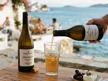 Xinomavro, a wine from Greek Macedonia, Greece