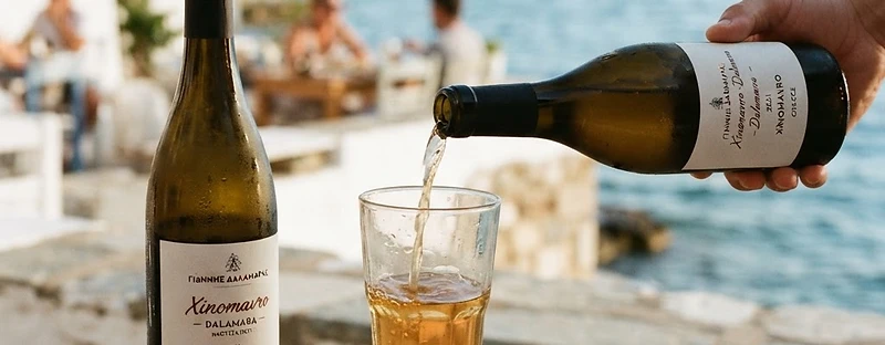 Xinomavro, a wine from Greek Macedonia, Greece