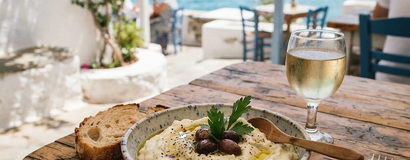 Skordalia, a Greek Greek dish