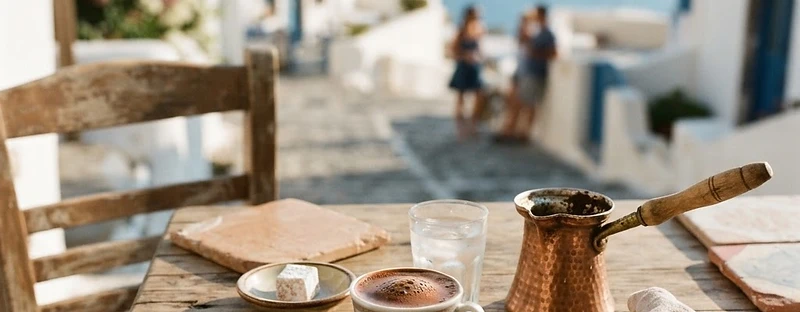 Greek Coffee, a drink from Greek, Greece