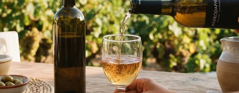 Mavrodaphne, a wine from Peloponnese, Greece
