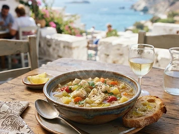 Kakavia, a Greek Greek dish