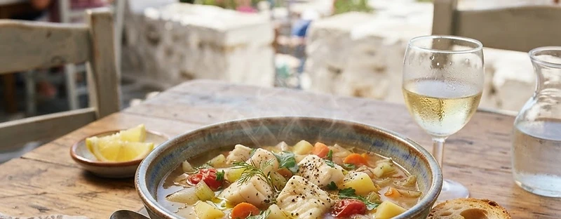 Kakavia, a Greek Greek dish