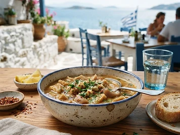 Patsas, a Athens Greek dish