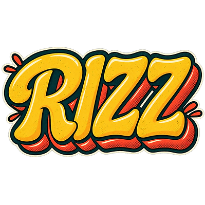 attitude-rizz design graphic
