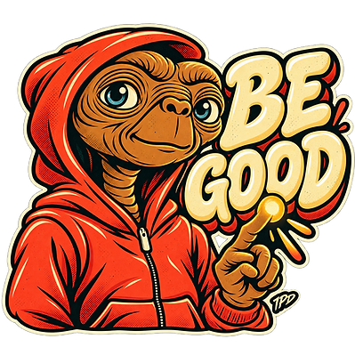 attitude-be-good design graphic