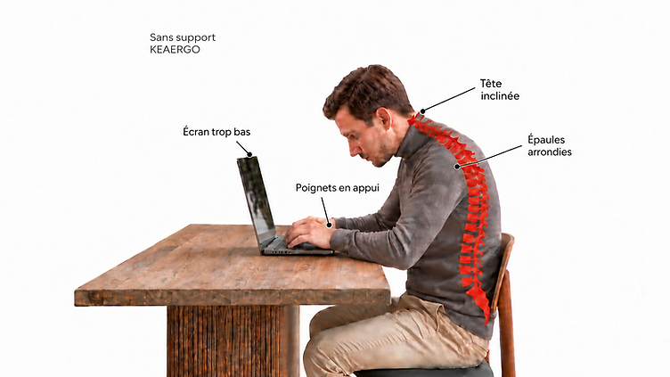 Avant — mauvaise posture